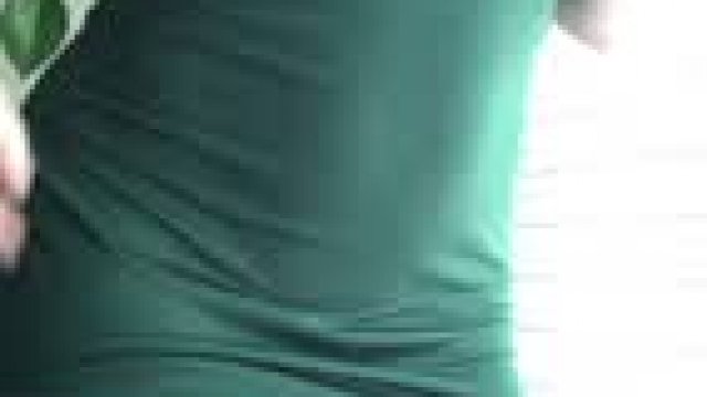 Commando in a mini dress means the strip is quick