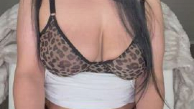 Would you consider fucking a thick milf with huge hangers like me? ?? [F30]