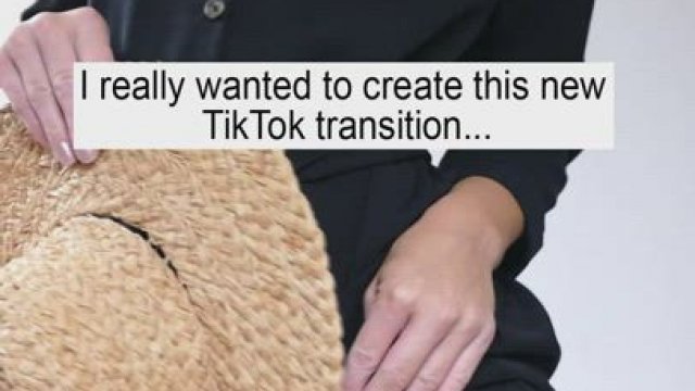 I really wanted to create this new transition...[oc]