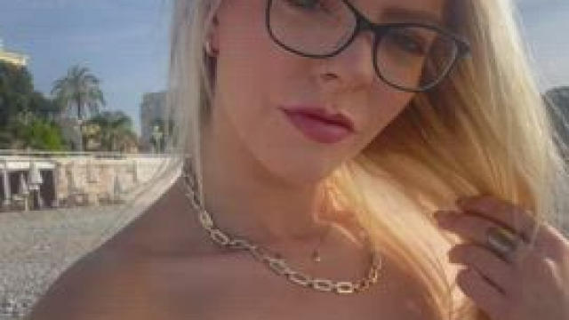 Tits out at the beach