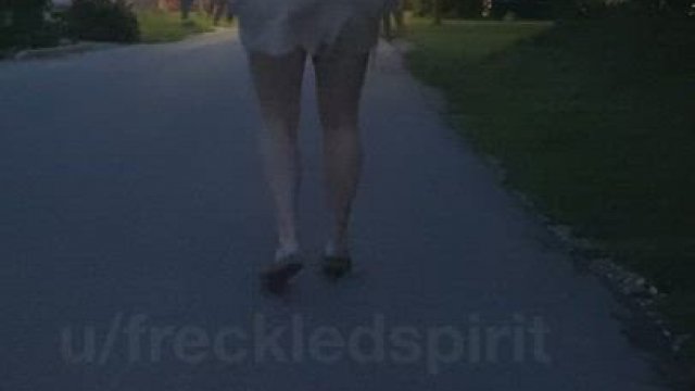 A lot of people were outside