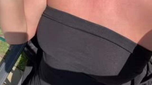 My pussy and tits need some sun too ??[gif]