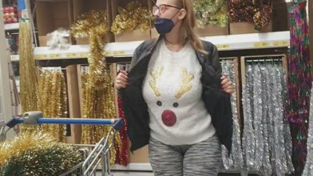 My first Christmas shopping with my girlfriends. I wonder if they will still let