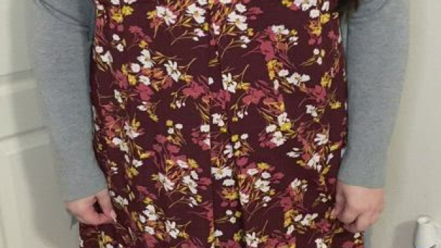 Check out what's under my work outfit