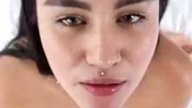 Covering her in a weeks worth of cum