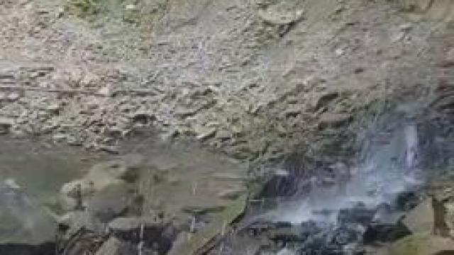 I took him in behind a waterfall like a good girl