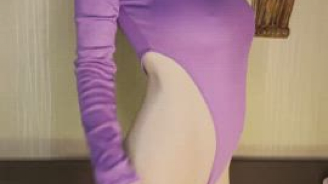 Slowly dancing and pleasing myself to tease you a bit