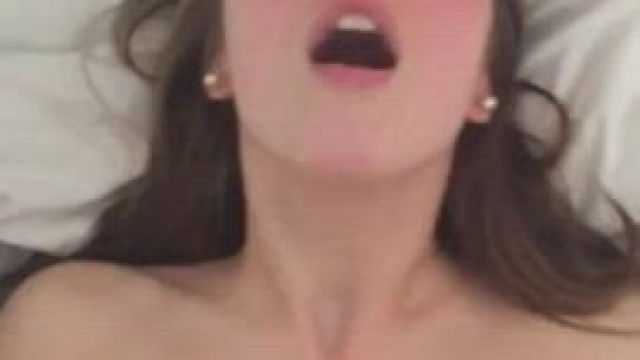 Cute girl intense fuck