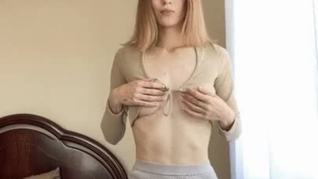 My flat tummy is perfect to cover with cream