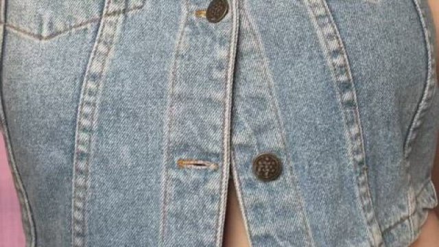 My jean vest hides them well, don’t you think?