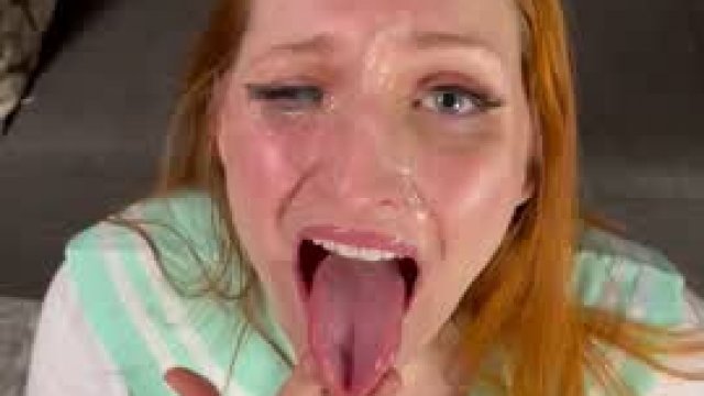 Does this cum look good on me? 