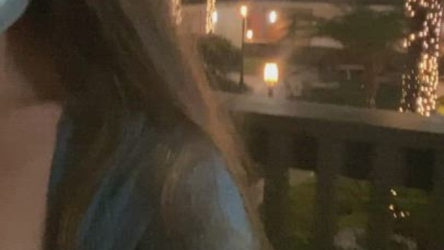 Showing you my pussy and pointy nipples at the hotel