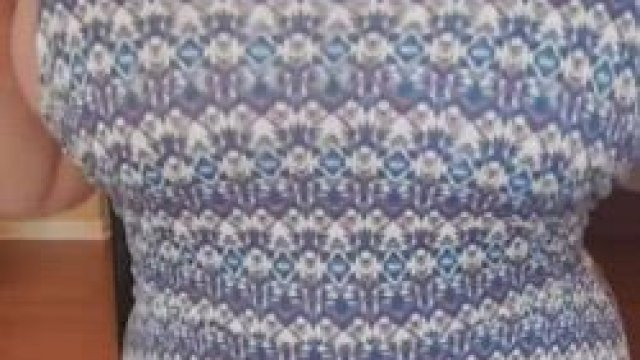 So much bigger out of this dress