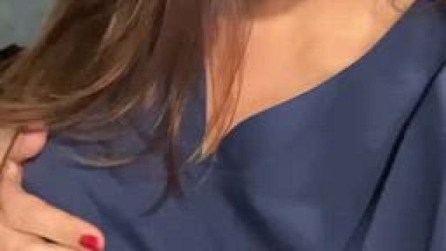 Sometimes you can see my nipples through my scrubs. Are you ok with that?