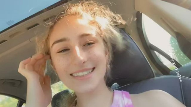 I just really like flashing in the car