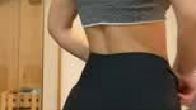 after a hard and sweaty gym session I needed to have some fun in the locker room