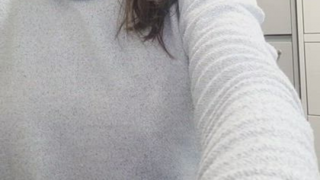 Would you take a chance on the middle aged slut in the office?