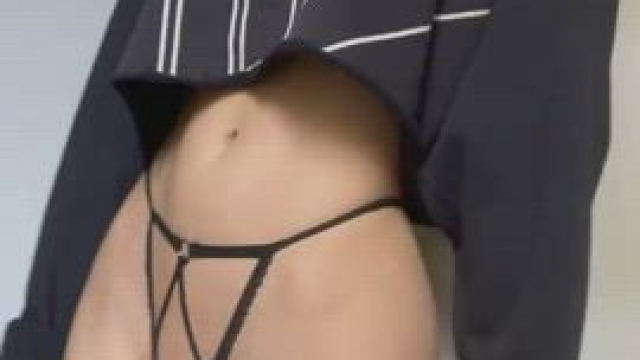 Nice lingerie reveal