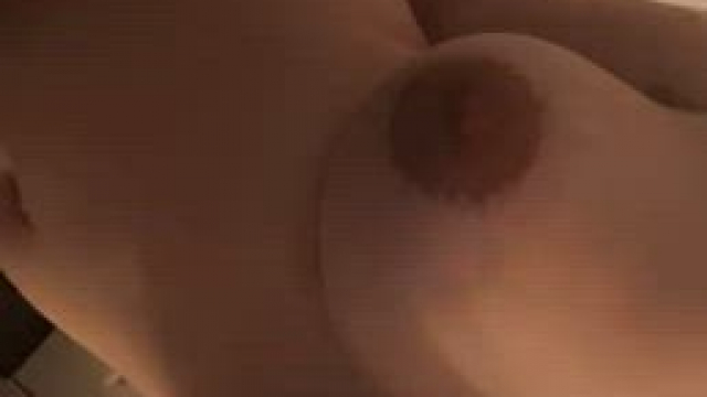 Mom bod with huge tits