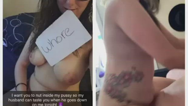 I left her husband an extra special treat