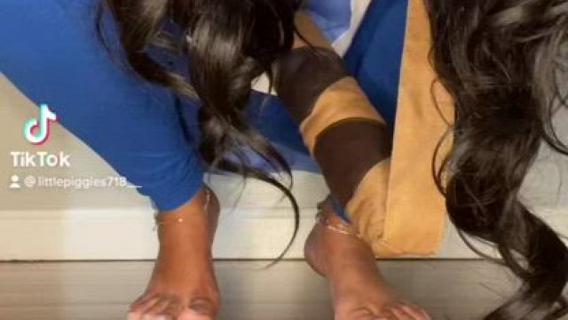 Dressed up as Katara from Avatar. Watch and tell me when you noticed it