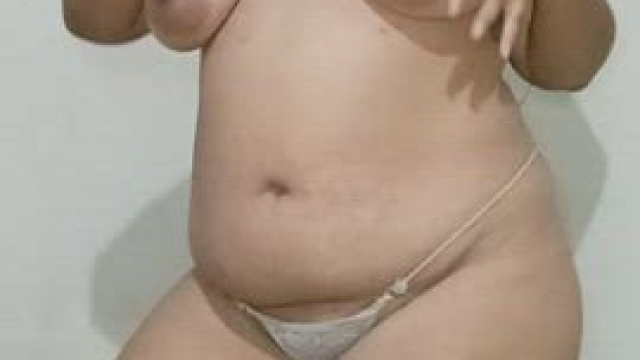 a little oil to moisturize my boobs