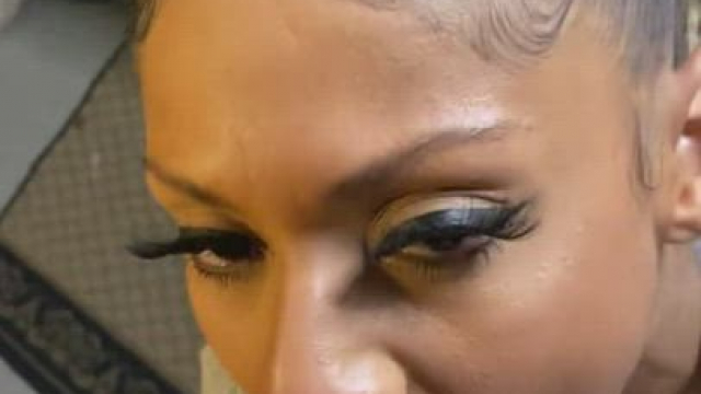 Hot Slut sucks cock and gets facial