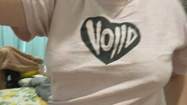 Surprise nipple piercing