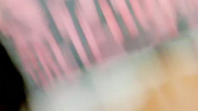 Cheeks clapped in public bathroom, sound on red gifs [GIF]