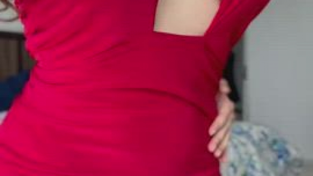 my new dress can barely hold them in (19f)