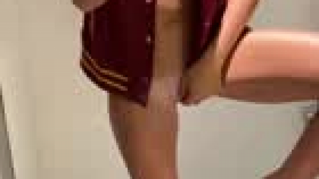 Can you help me? I need a hand to hold my panties…