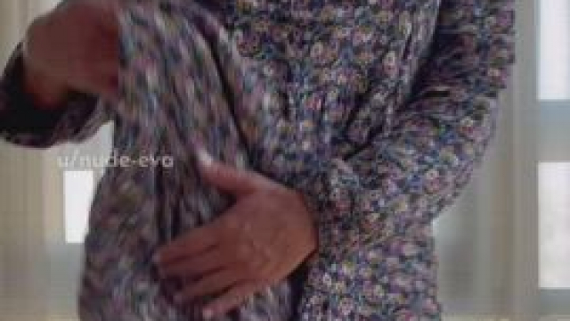 I have a surprise for you under the dress