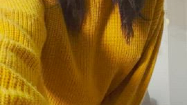 Wanna see what's hidden under my sweater?