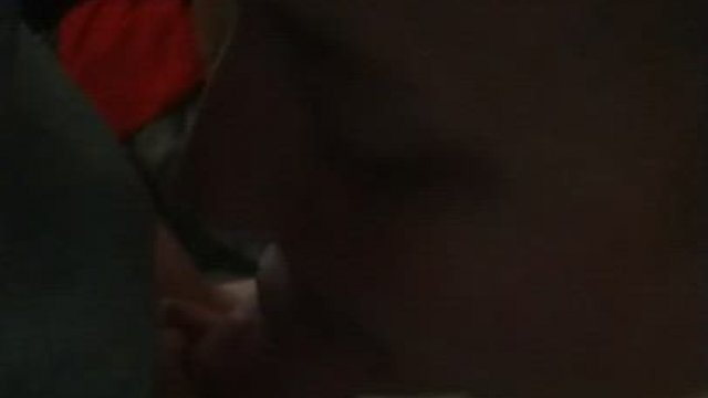 BJ from slut wife, cum on tits