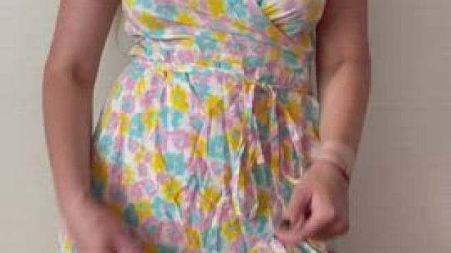 In case you were wondering what hides underneath my dress