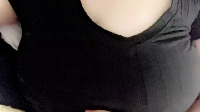 Cum when you see my big tits drop