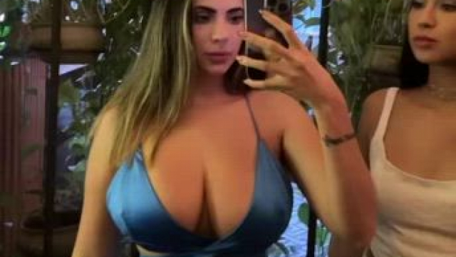 Holding back her jealousy