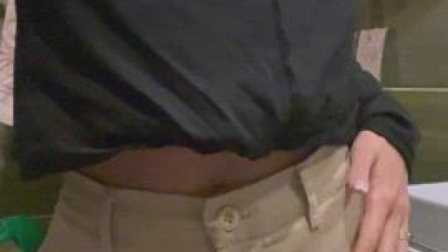 Quite flash because roomie can hear that I’m gonna to have fun in bathroom