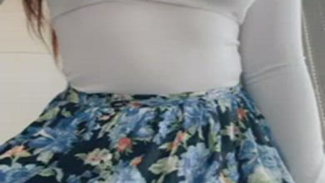 Would you pick me up and fuck my busty petite body against the wall?