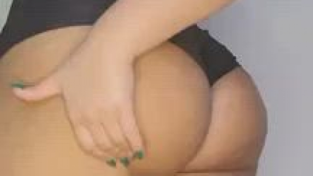 My ass looks so sexy in these shorts