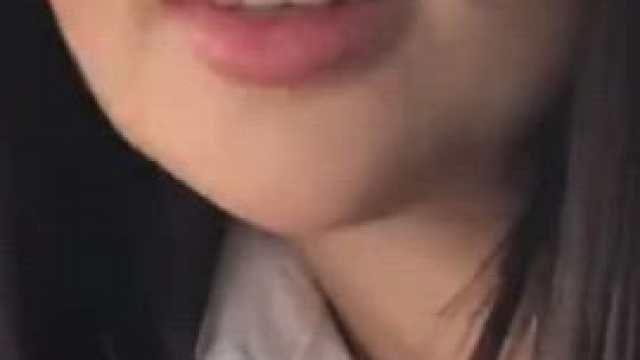 She finishes the job for a fat load after work