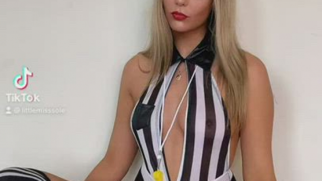 The new referee uniform