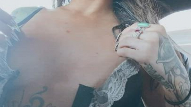 I was dared to take my top off at a stop light. What would you do if you saw me 