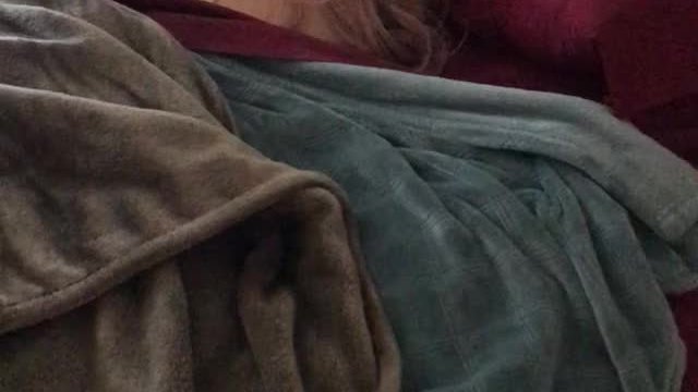 She doesn’t wear underwear when she sleeps that way she is always available for 