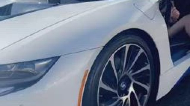 Someone saw and honked at us so I freaked out