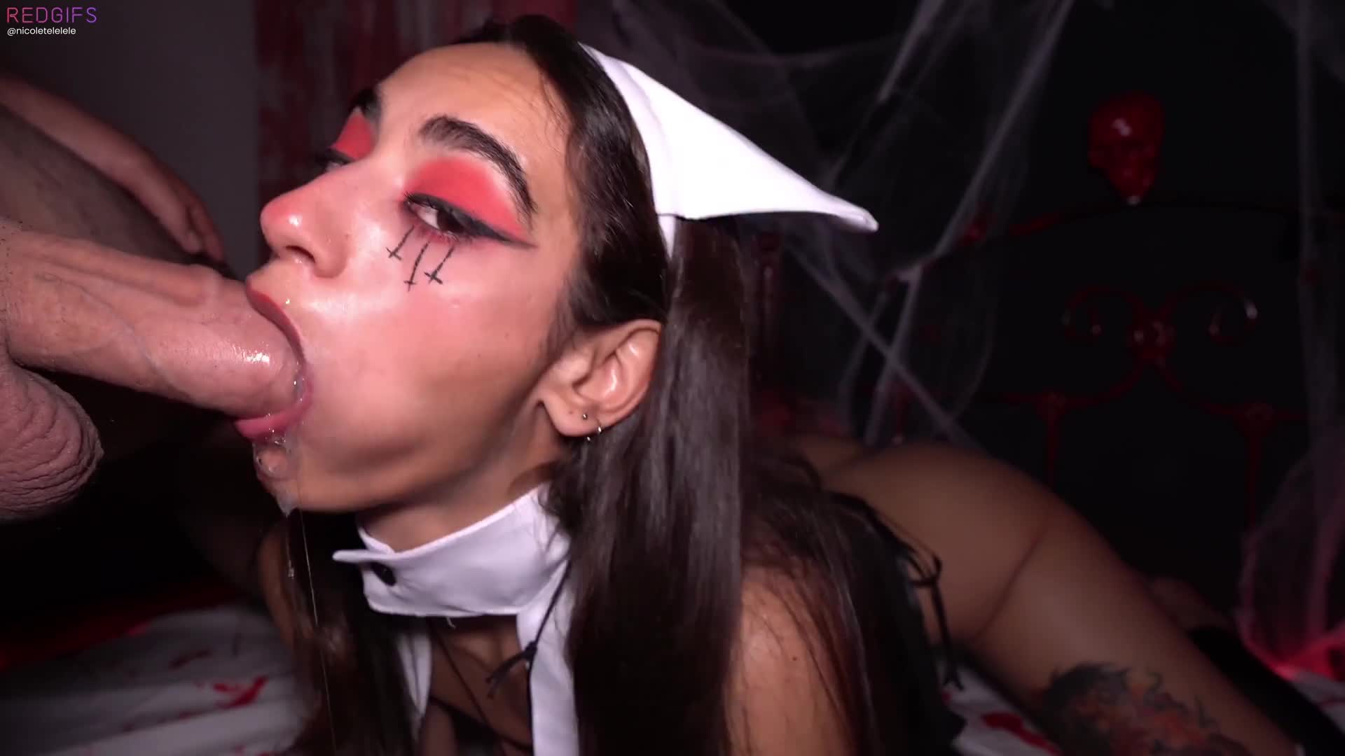 This nun knows that balls are important too