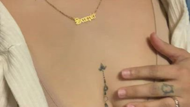 Just getting caught with my tits out no big deal