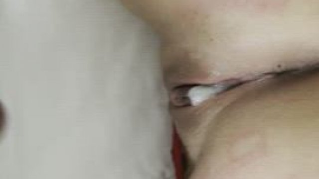 Video: PNW bride oozing HorseoftheStorm’s cum