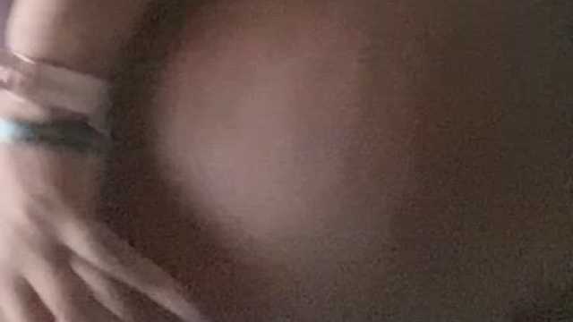 I have a surprise between these cheeks