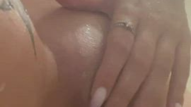 You go into the shower and there I am. Your actions?